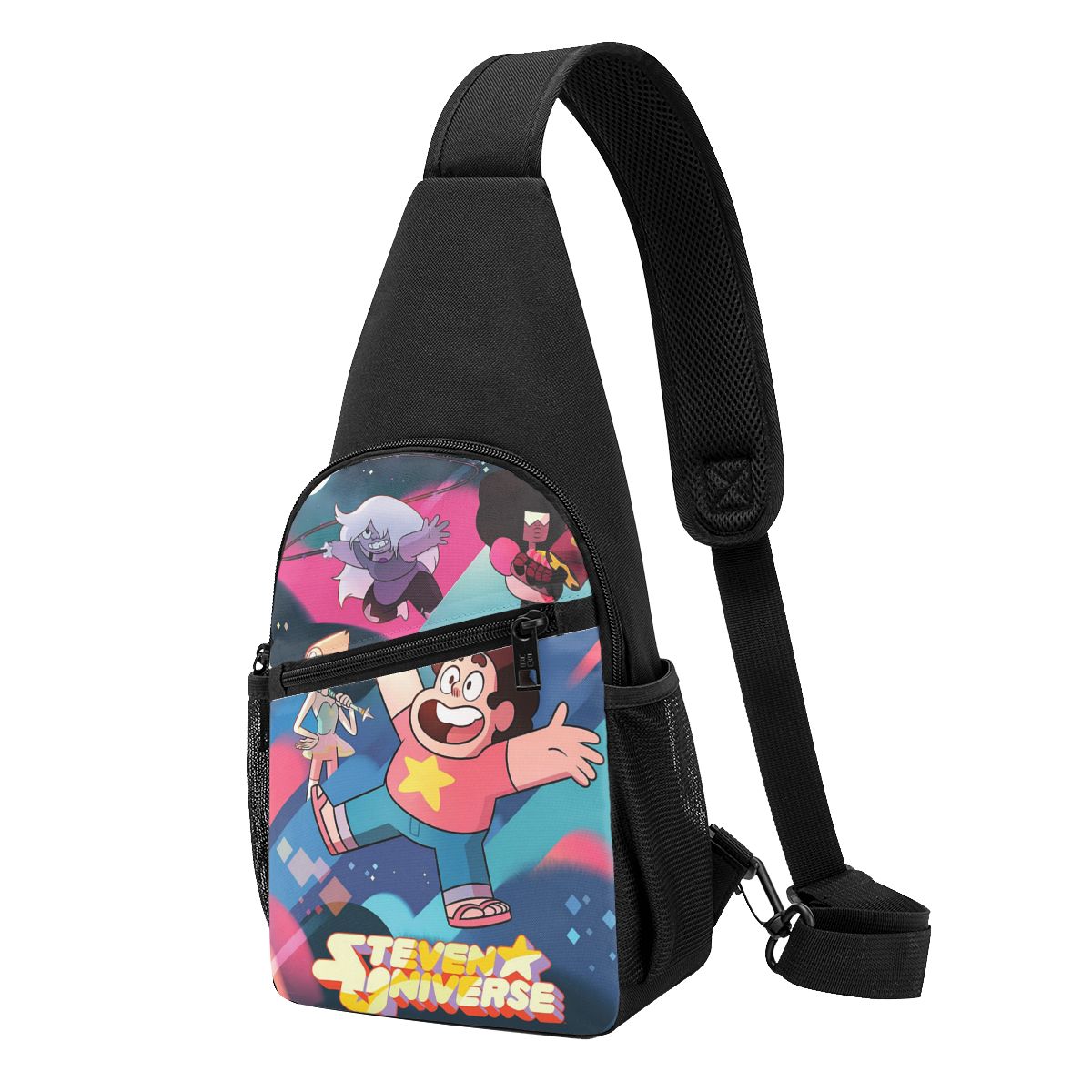 Sling Backpack Shoulder - スティーブン・ユニバース チェストバッグ メンズ スリング クロスボディ バックパック