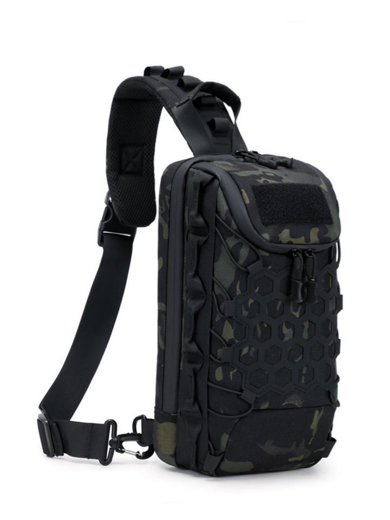 Sling Backpack Shoulder - ホームフィッシュ 新型 アウトドア タクティカル チェストバッグ スリング