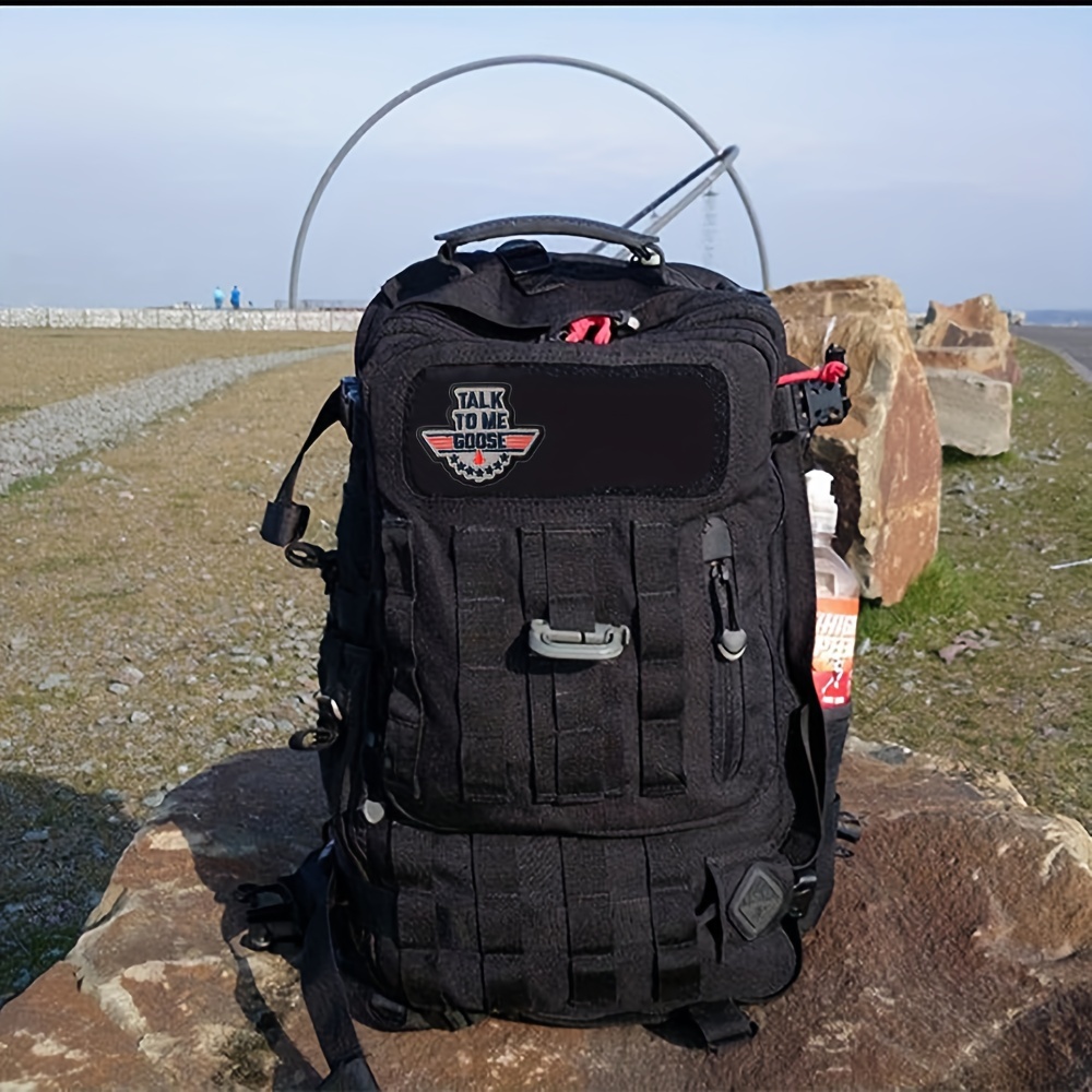 「TALK TO ME GOOSE」面白いミームパッチ（フッ - Urban Backpack Tactical のレビューと価格