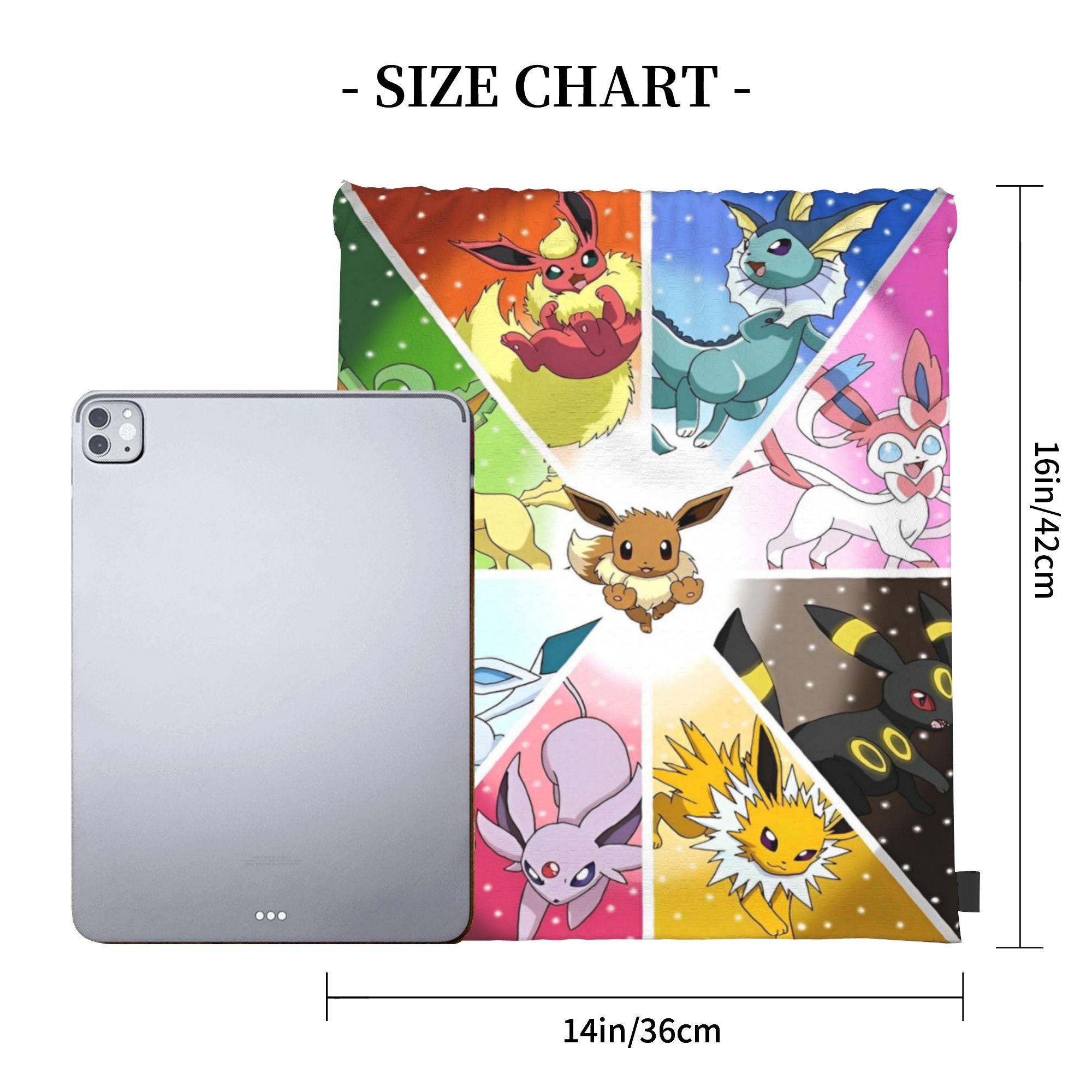90年代アニメポケモン巾着バックパックジムスポーツサックパッ - Drawstring Gym Bag のレビューと価格
