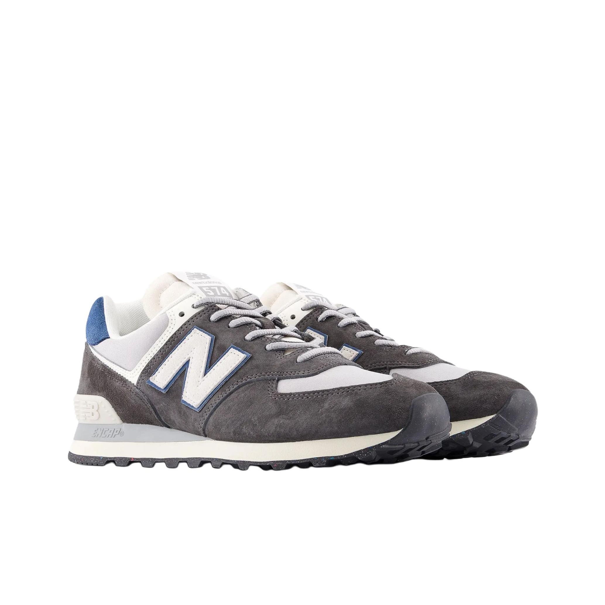 ニューバランス NB 574 テキスタイル、ピッグスキン ラ - New Balance Shoes 574 のレビューと価格