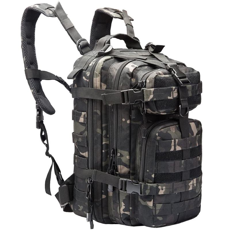 戦術的なバックパック 30L 大容量 アウトドア キャンプ  - Rucksack Military Style のレビューと価格